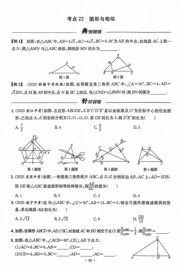 2026版初中《新动力一品中考螺旋复习提升法》(数学、物理) 第4张