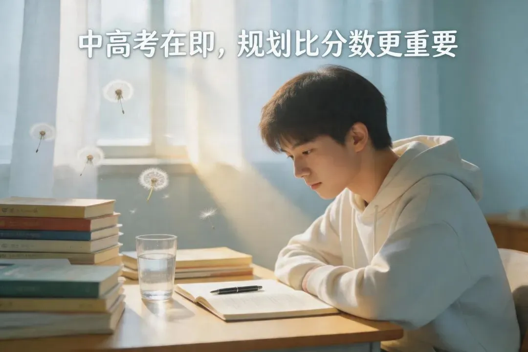 中考高考在即,真正拉开孩子差距的,从来不是分数,而是规划力 第1张