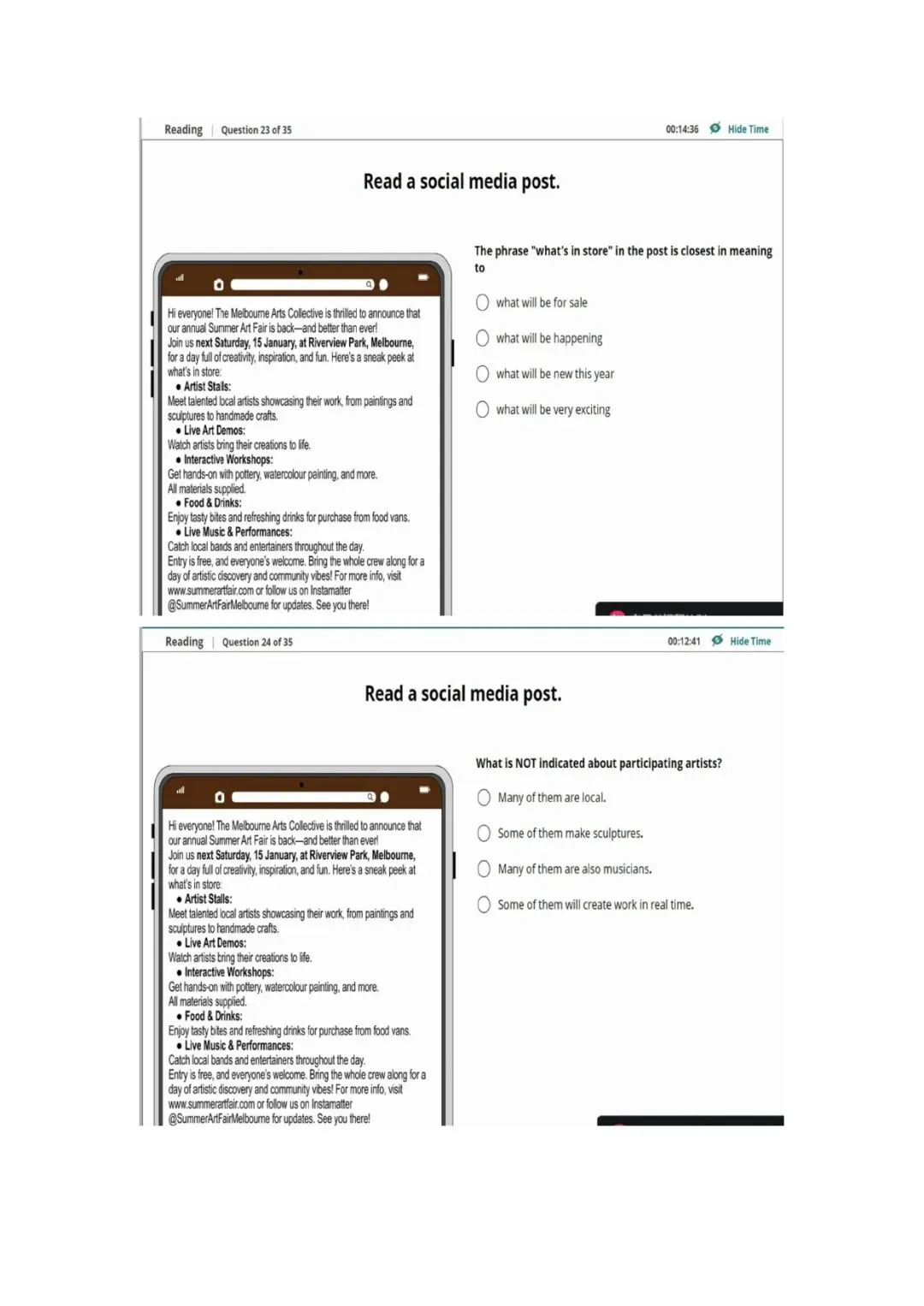 新托福第041套20260405真题(图片版) 第3张