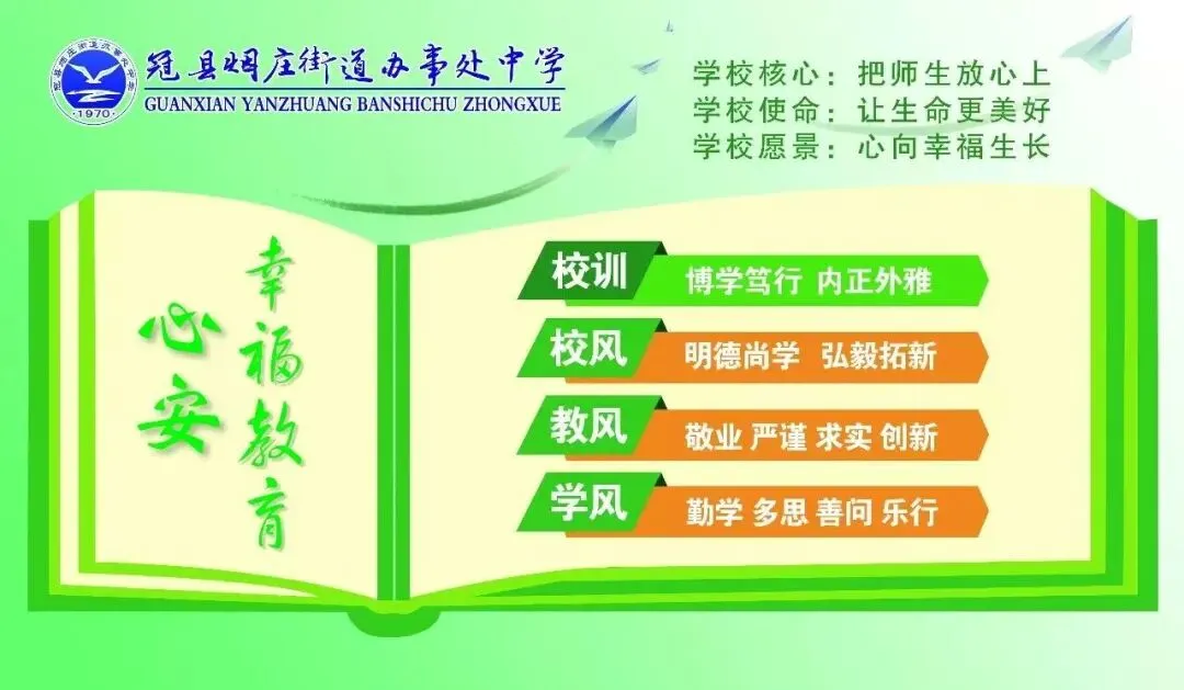 凝心研策 决胜中考—冠县烟庄街道办事处中学举行第七片区中考复习研讨活动 第34张