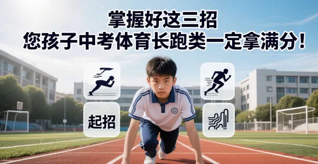 掌握好这三招 您孩子中考体育长跑类一定拿满分! 第1张