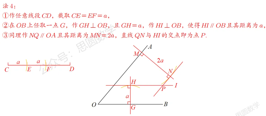 郑外中考复习,一道尺规题的多种作法及变式 第8张