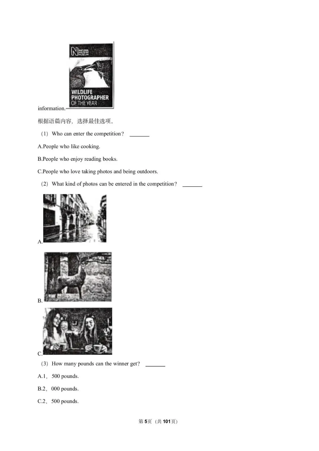 2026年中考常考考点专题资料-英语 第5张