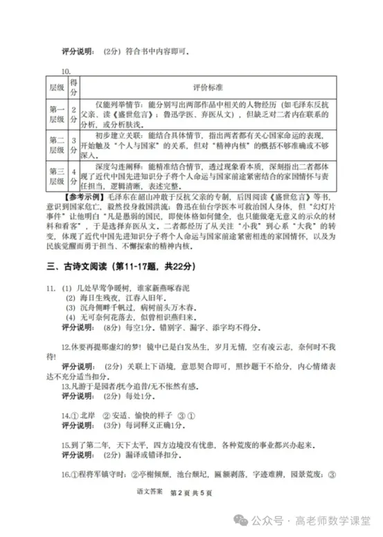 2026.4齐齐哈尔中考一模全科试卷含答案(可下载) 第25张