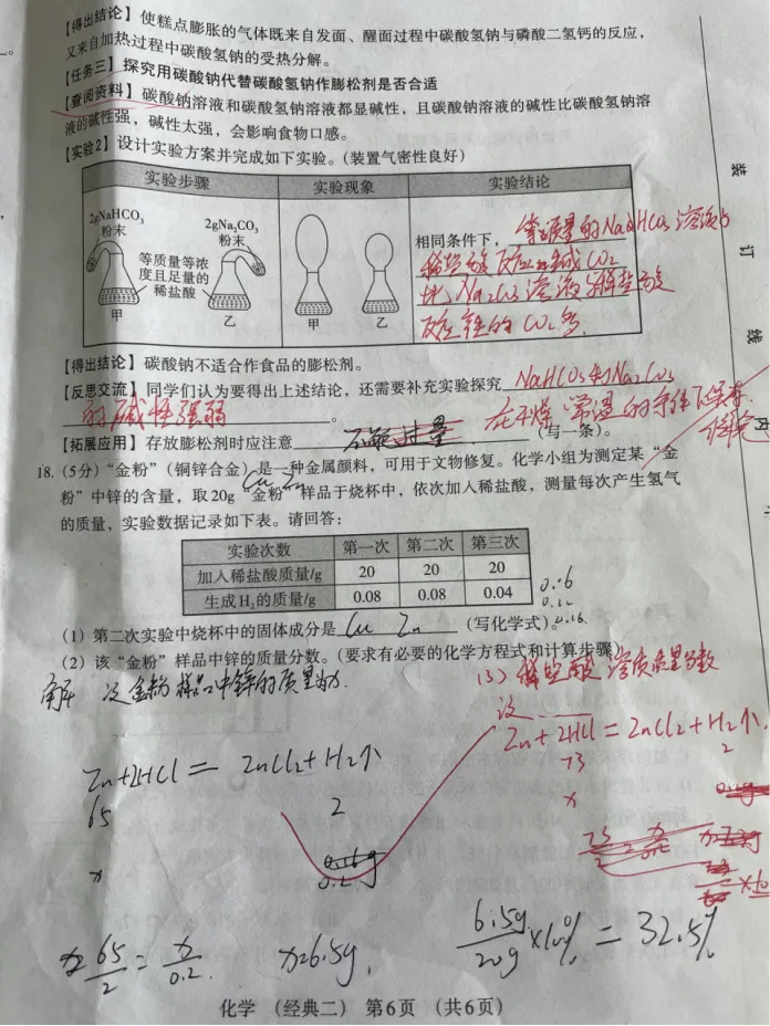 中考化学 | 2026河北省名校中考学业水平模拟经典二 第10张