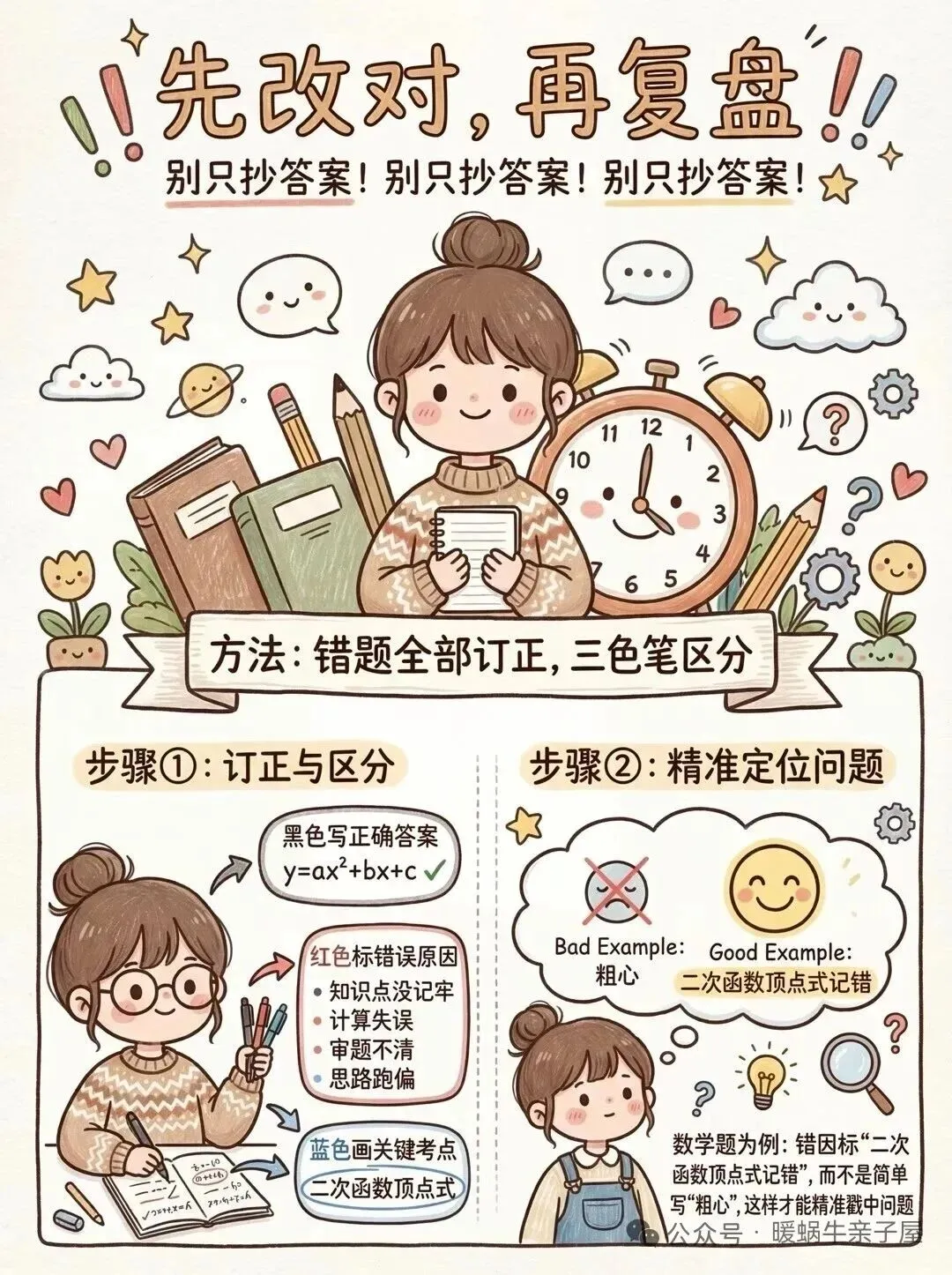 一张考完的试卷如何发挥最大的作用 第2张