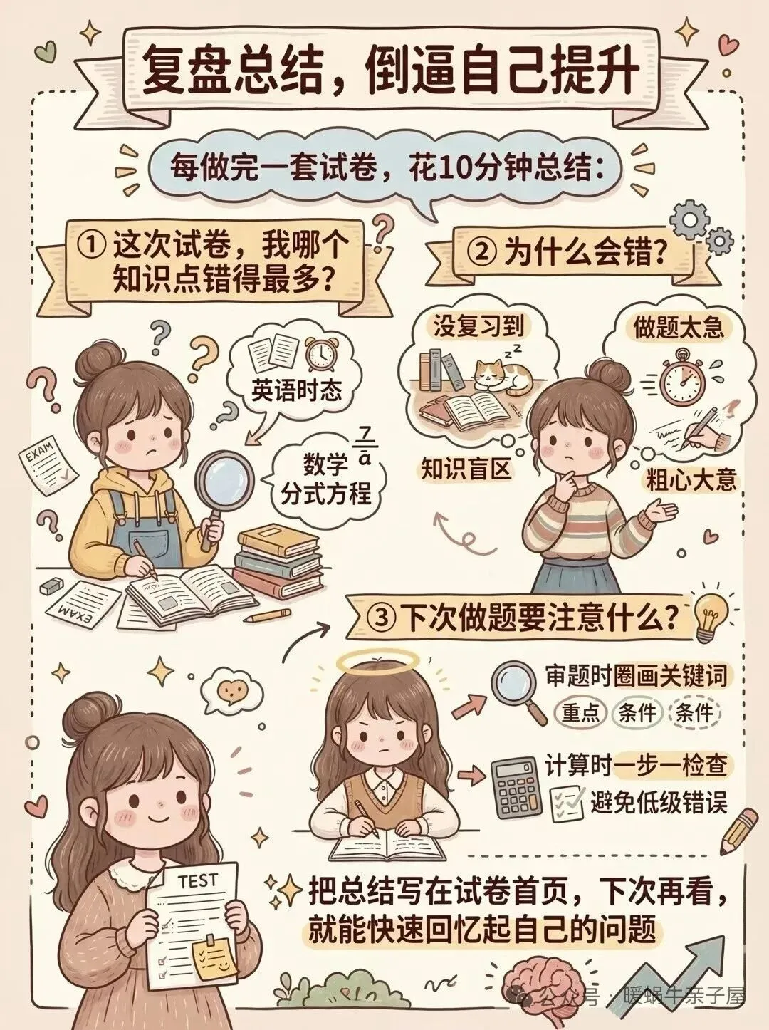 一张考完的试卷如何发挥最大的作用 第4张