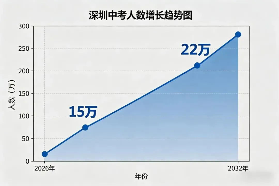 2026深圳中考破15万,2032年冲22万!公办普高录取率要降? 第1张