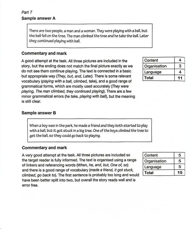 KET必刷官方真题!Test 1阅读+写作+听力+答案+范文一套免费领! 第10张