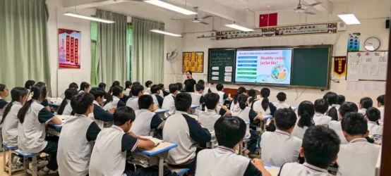 丰顺县初中骨干教师中考备考能力提升培训班(生物学科)暨丰顺县区域教研(初中第二组)英语教研活动在大同学校举行 第9张