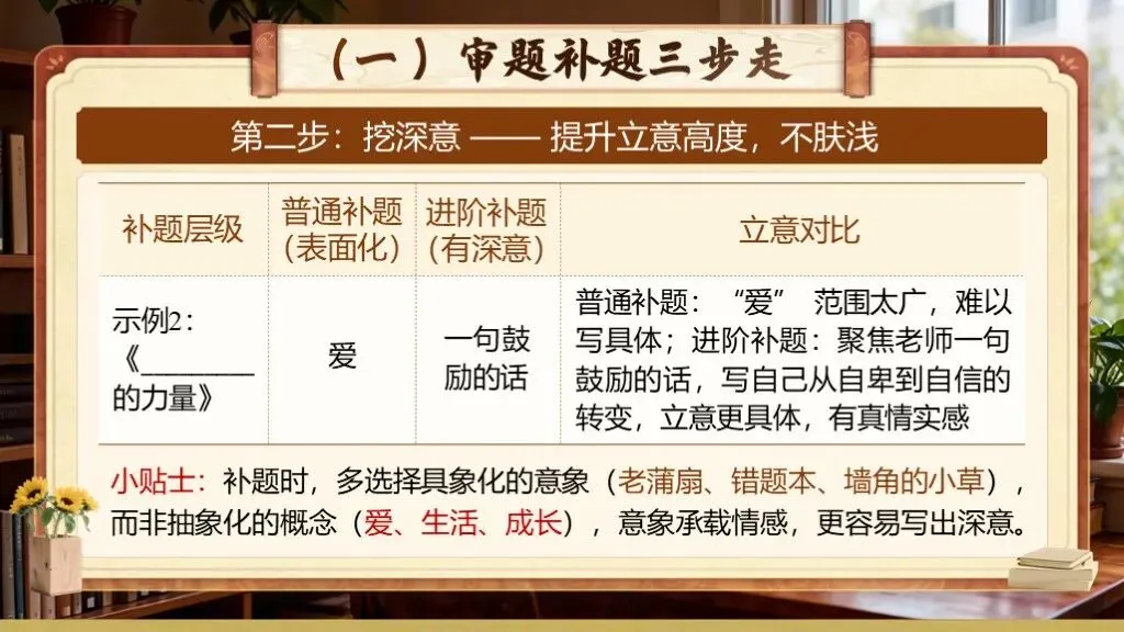 中考语文复习《专题二十一:半命题作文写作知识与技巧》 | 半命题作文:技法精讲,备考必备 第22张