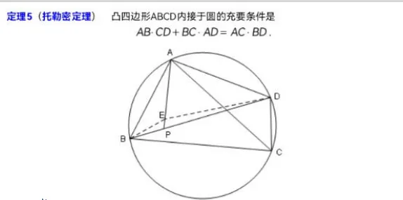 托勒密定理“空降”中考?——2022年中考第24题解析及变式(中学几何专题) 第1张