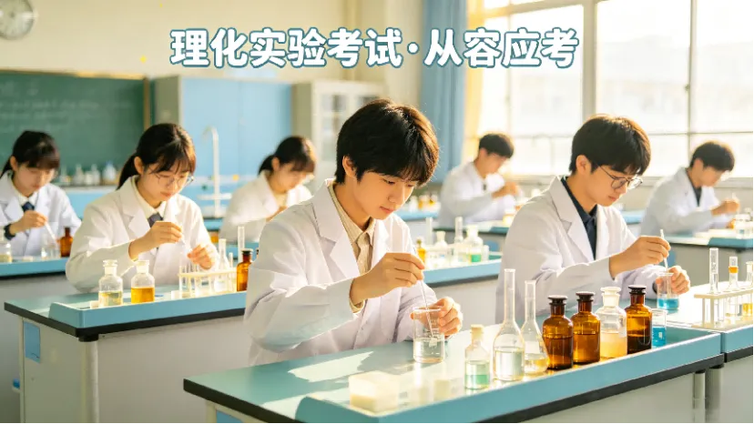 中考理化实验操作考前指南:心理实操双护航,学生家长专属攻略来了! 第1张