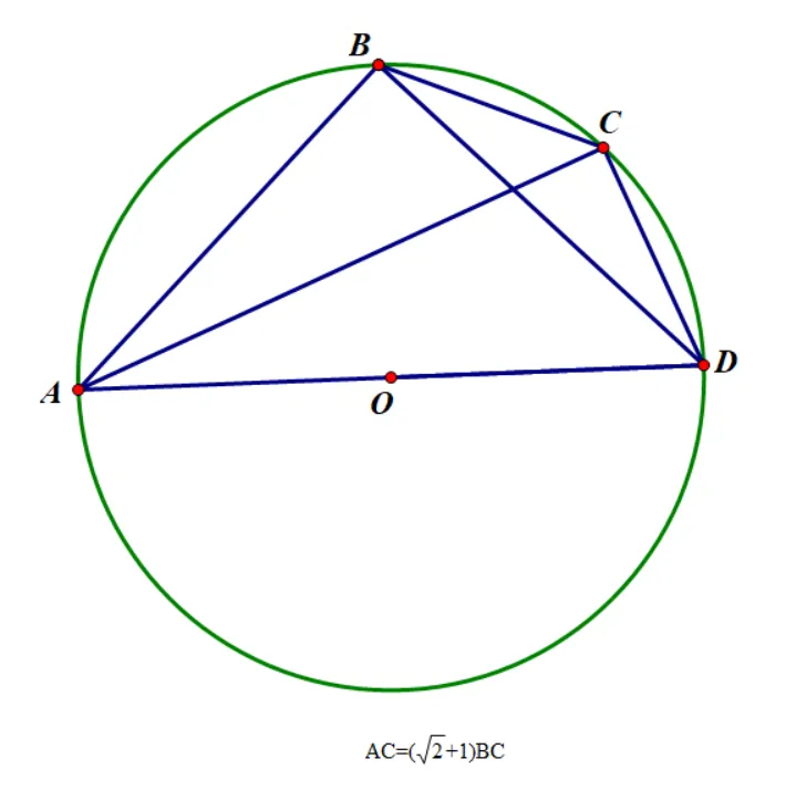 托勒密定理“空降”中考?——2022年中考第24题解析及变式(中学几何专题) 第8张