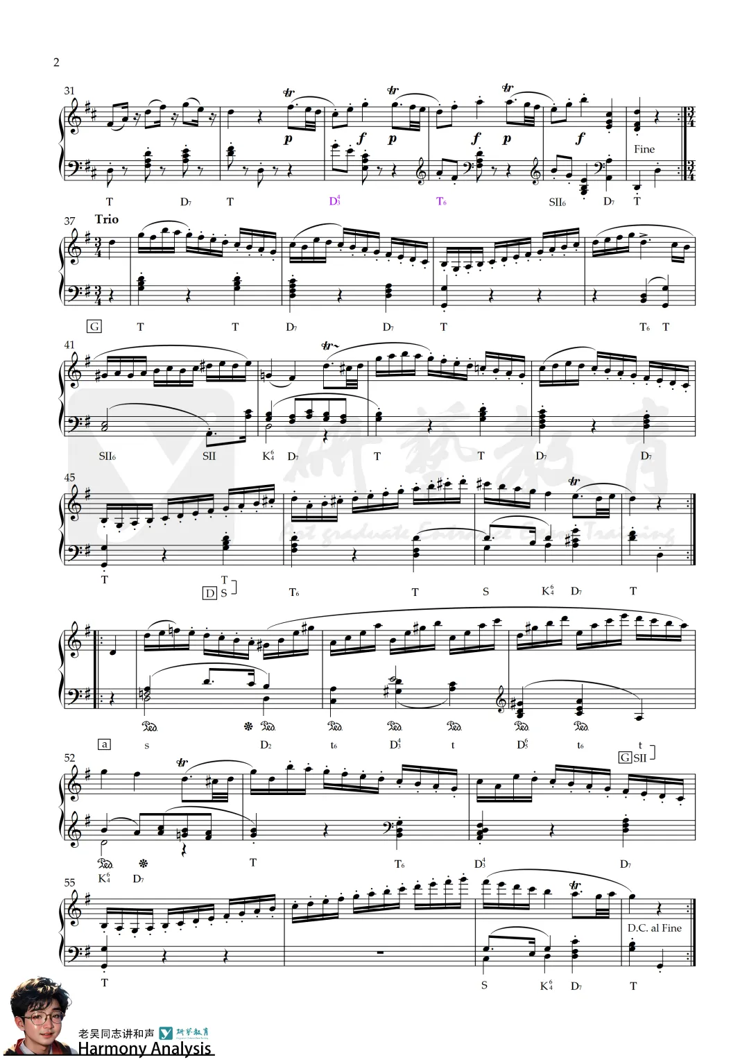 星海26音乐考研和声曲式真题炸场!研艺的学员早有底气接招 第17张