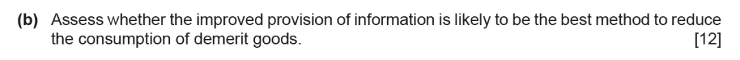 CIE AS经济:Essay真题精讲(Paper22 March24) 第1张