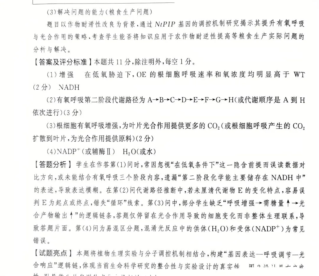 【生物】高考真题的官方答案(1) 第20张