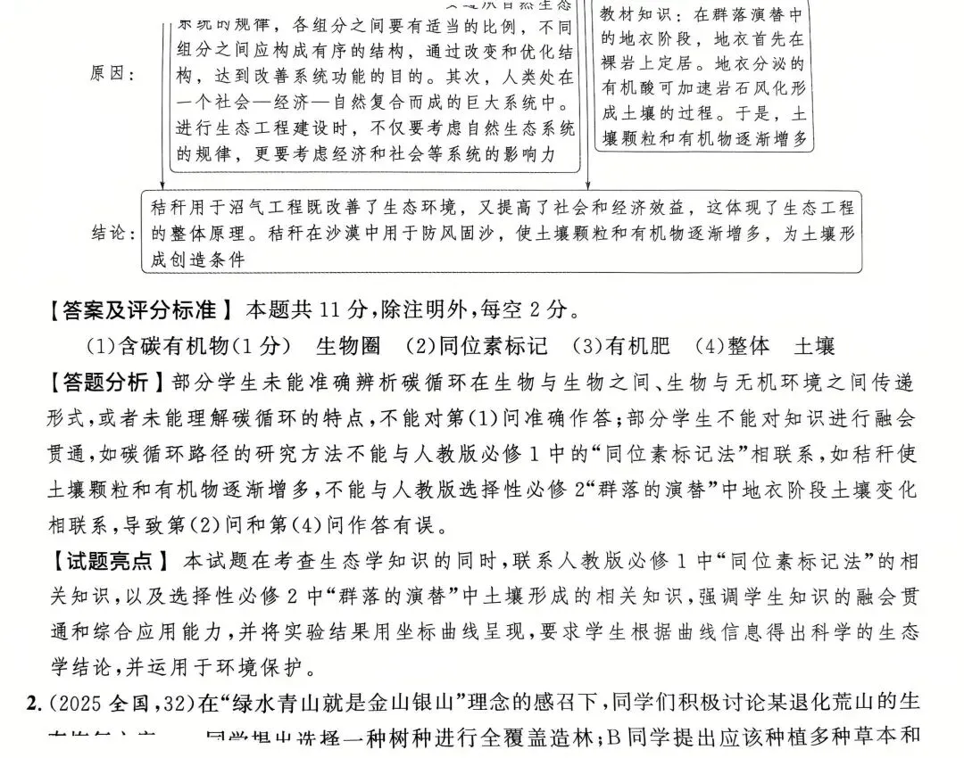 【生物】高考真题的官方答案(1) 第28张