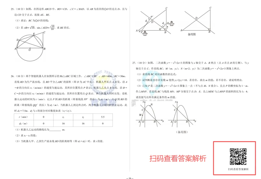 免费领取近5年中考【全科真题卷31套】汇编!包邮到家! 第7张