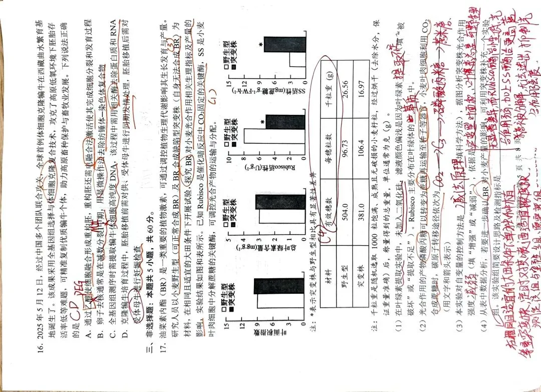 【做题】上饶市2026年二模试卷 第4张