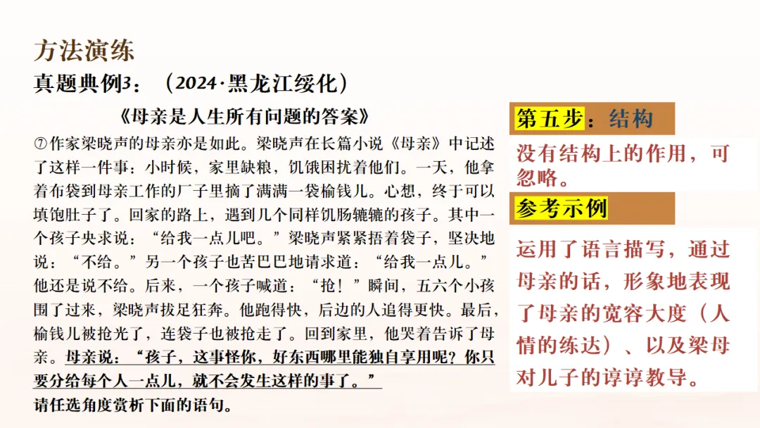 2026年中考专题复习:赏析类题型考点突破ppt 第20张