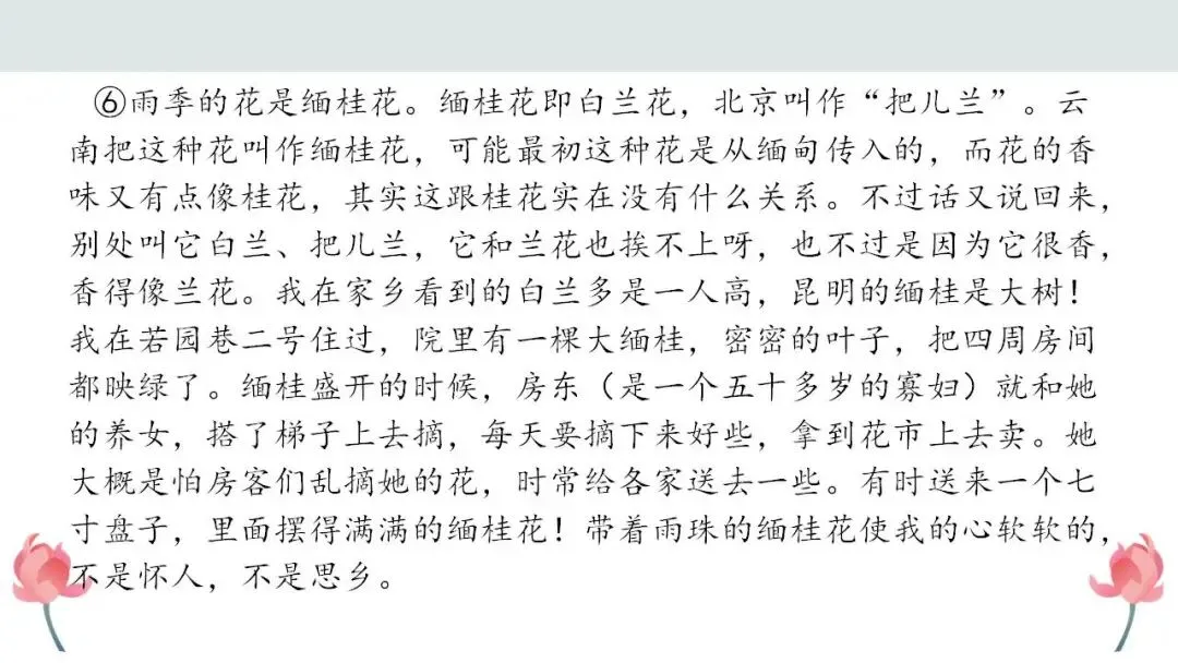 2026年中考语文二轮专项复习:散文阅读之线索及其作用 第13张