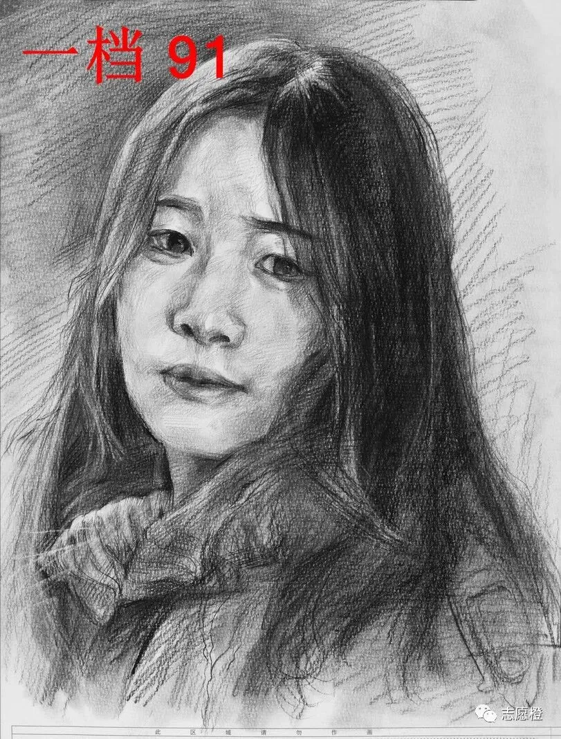 【安徽省】2024届美术模拟考试!速写还有很大进步空间!附高分卷点评! 第18张