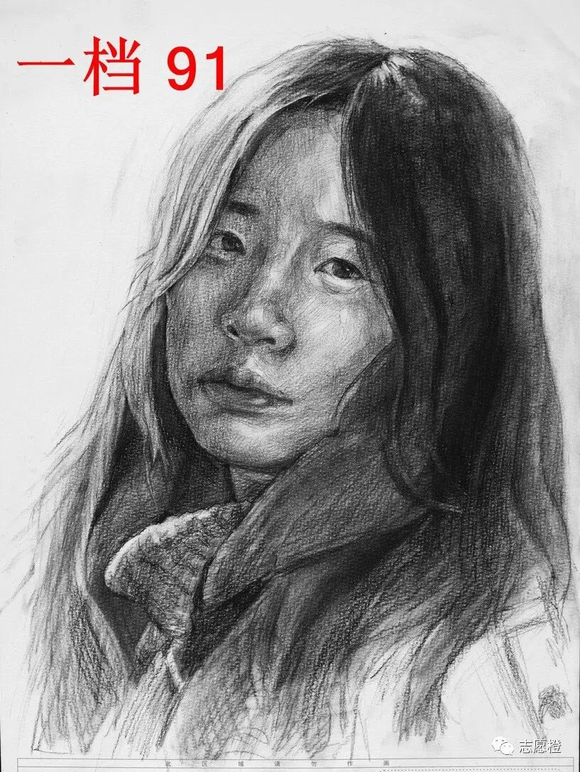 【安徽省】2024届美术模拟考试!速写还有很大进步空间!附高分卷点评! 第38张