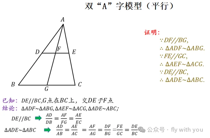 【中考数学】最全相似模型 第5张