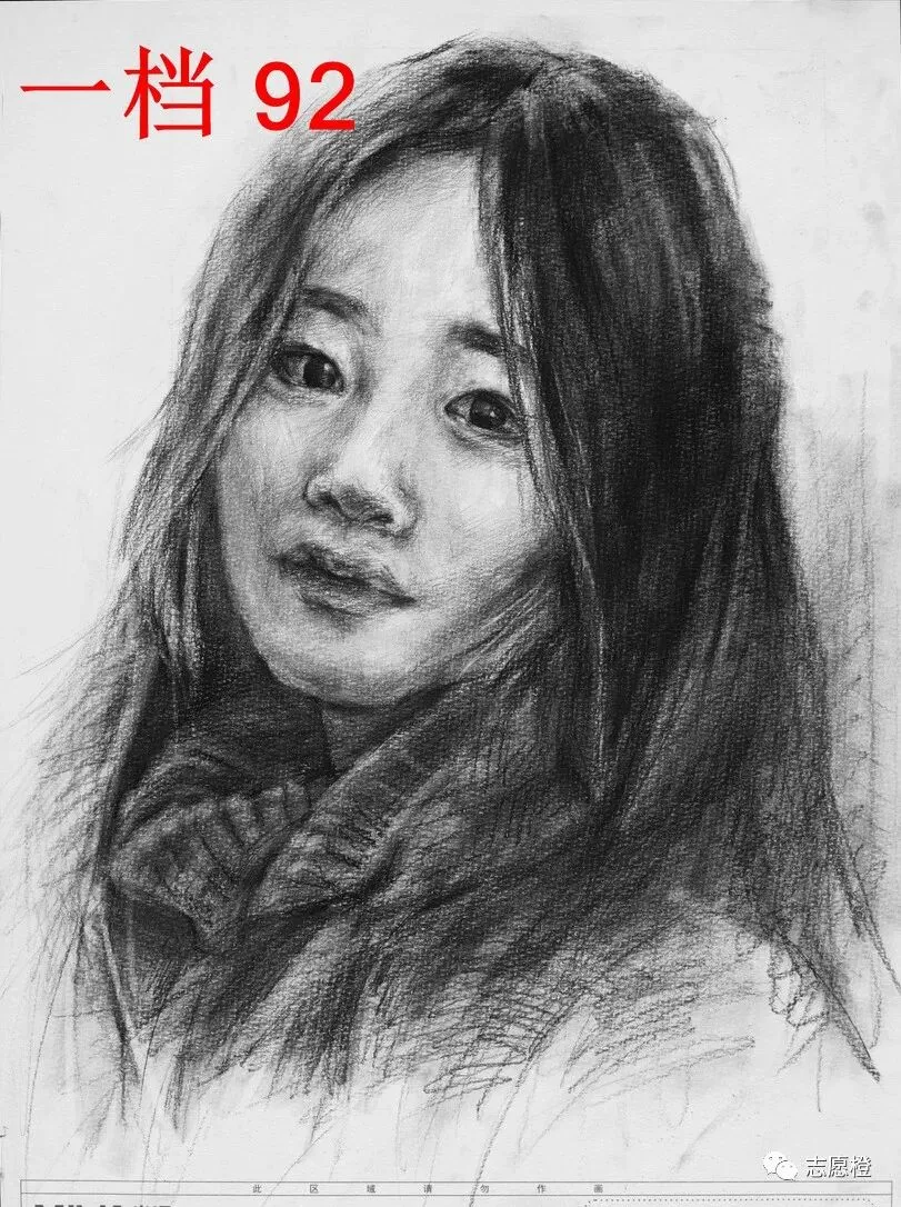 【安徽省】2024届美术模拟考试!速写还有很大进步空间!附高分卷点评! 第50张