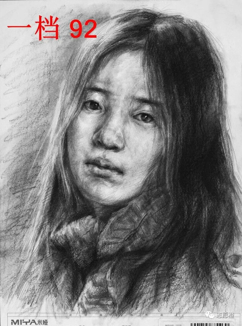 【安徽省】2024届美术模拟考试!速写还有很大进步空间!附高分卷点评! 第53张