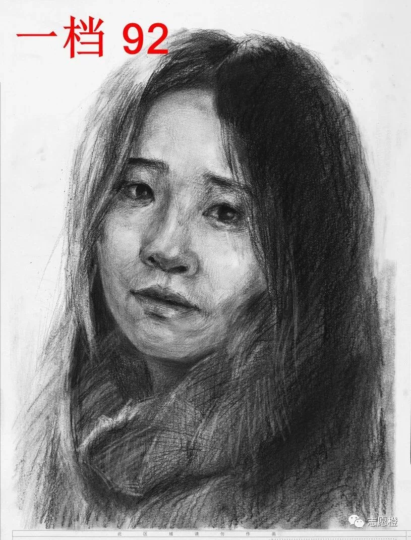 【安徽省】2024届美术模拟考试!速写还有很大进步空间!附高分卷点评! 第55张