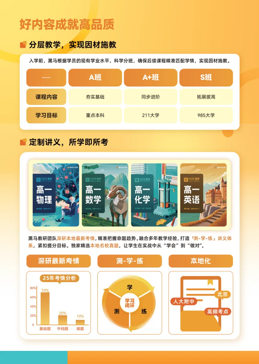 中考不是终点,高一才是分水岭|作业帮・黑马学习空间2026新高一数理化衔接班正式招生! 第5张