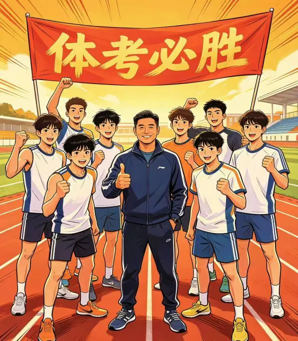 师者护航,少年拼搏!——九年级中考体育冲刺,每滴汗水皆不负 第27张