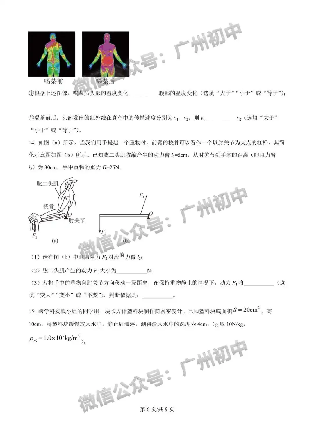 一模统考在即!2026 广州名校一模真题速领下载! 第9张