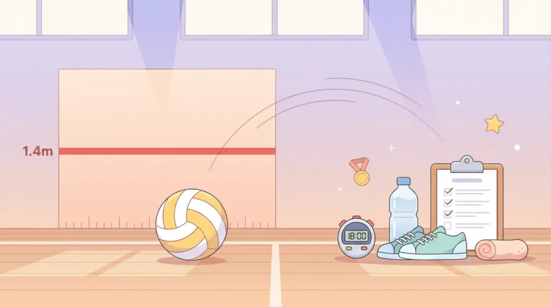 上海中考体育冲刺指南 | 排球高分训练全攻略 第3张