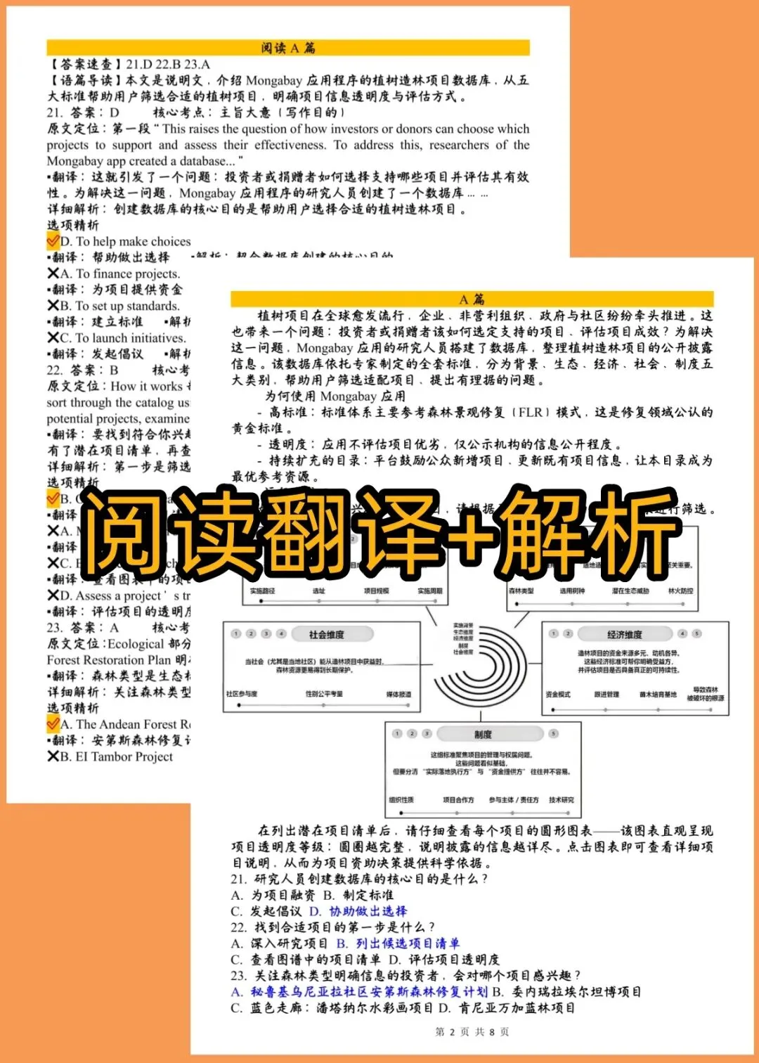 26山东济南二模英语试卷翻译+答案解析含听力音频原文 第26张