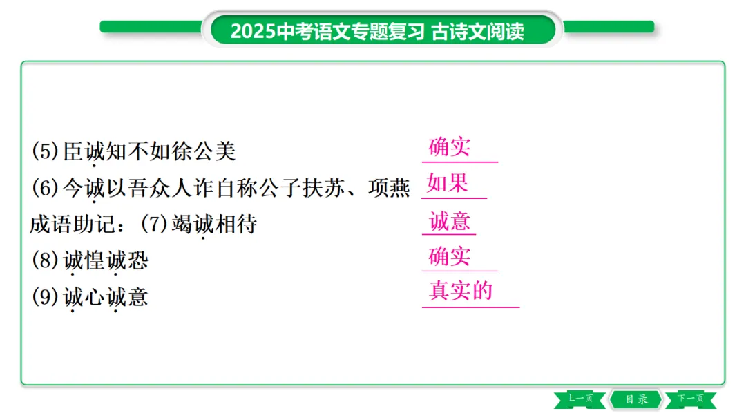 2026年中考专题复习:150个文言实词ppt 第15张