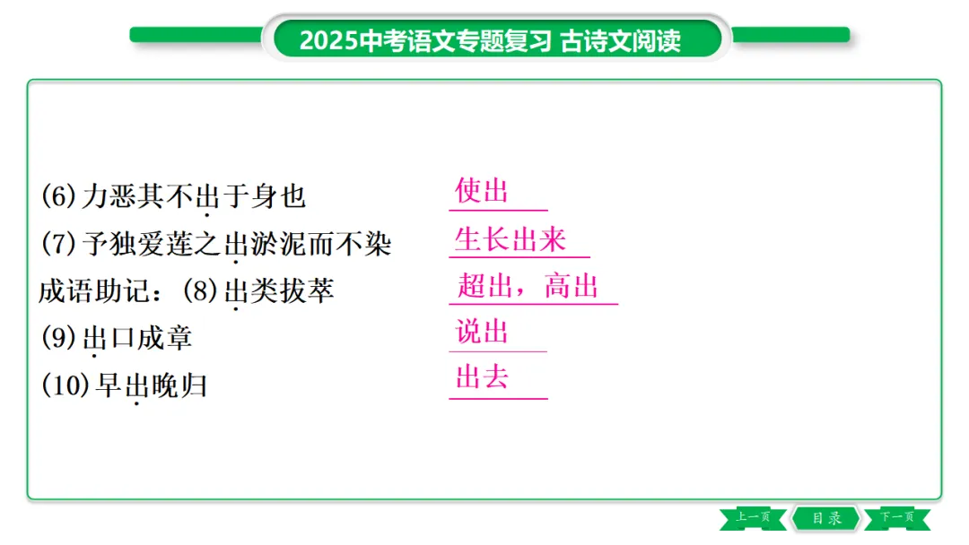 2026年中考专题复习:150个文言实词ppt 第18张
