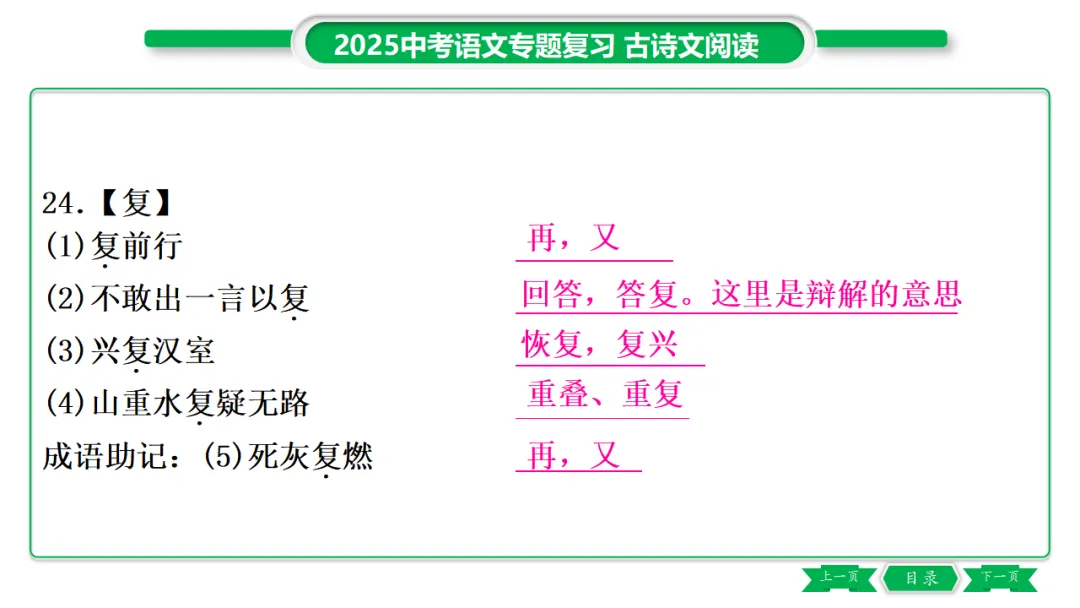 2026年中考专题复习:150个文言实词ppt 第32张