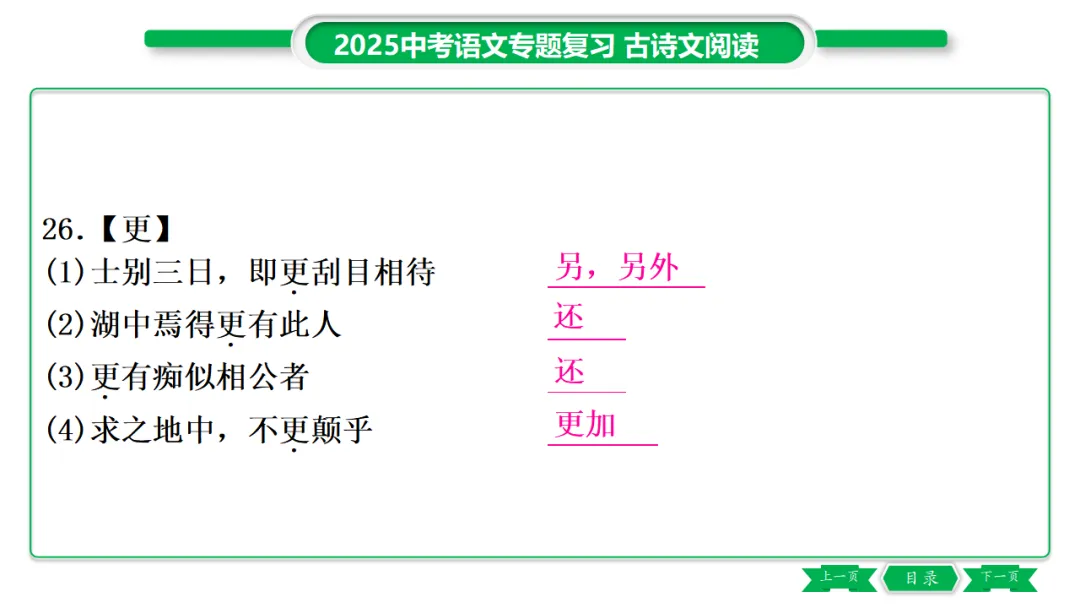 2026年中考专题复习:150个文言实词ppt 第34张