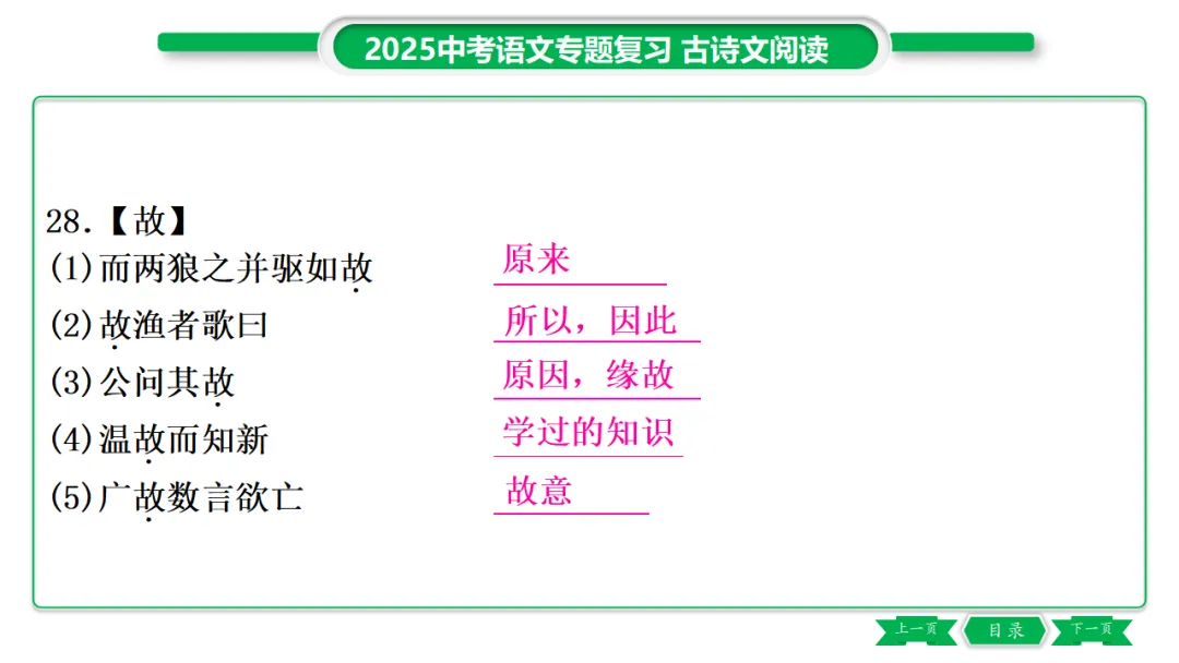 2026年中考专题复习:150个文言实词ppt 第37张