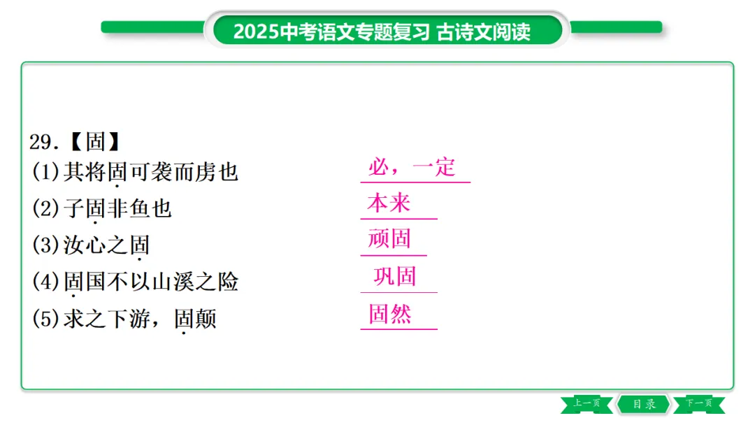 2026年中考专题复习:150个文言实词ppt 第39张