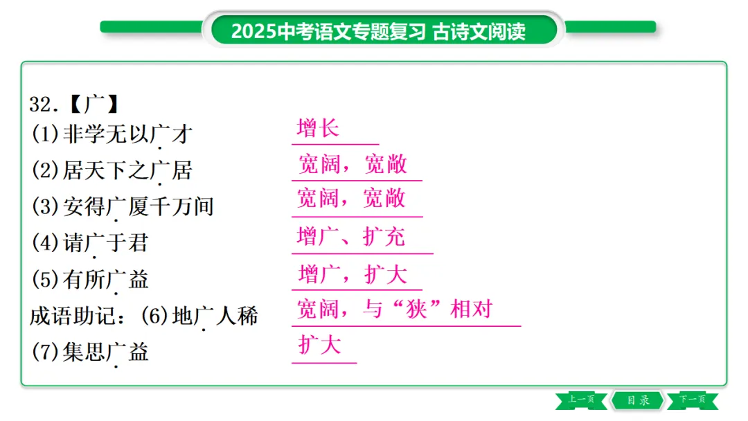 2026年中考专题复习:150个文言实词ppt 第42张
