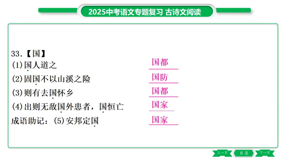 2026年中考专题复习:150个文言实词ppt 第43张