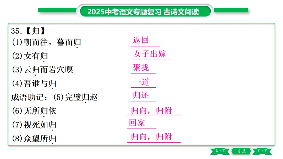 2026年中考专题复习:150个文言实词ppt 第45张