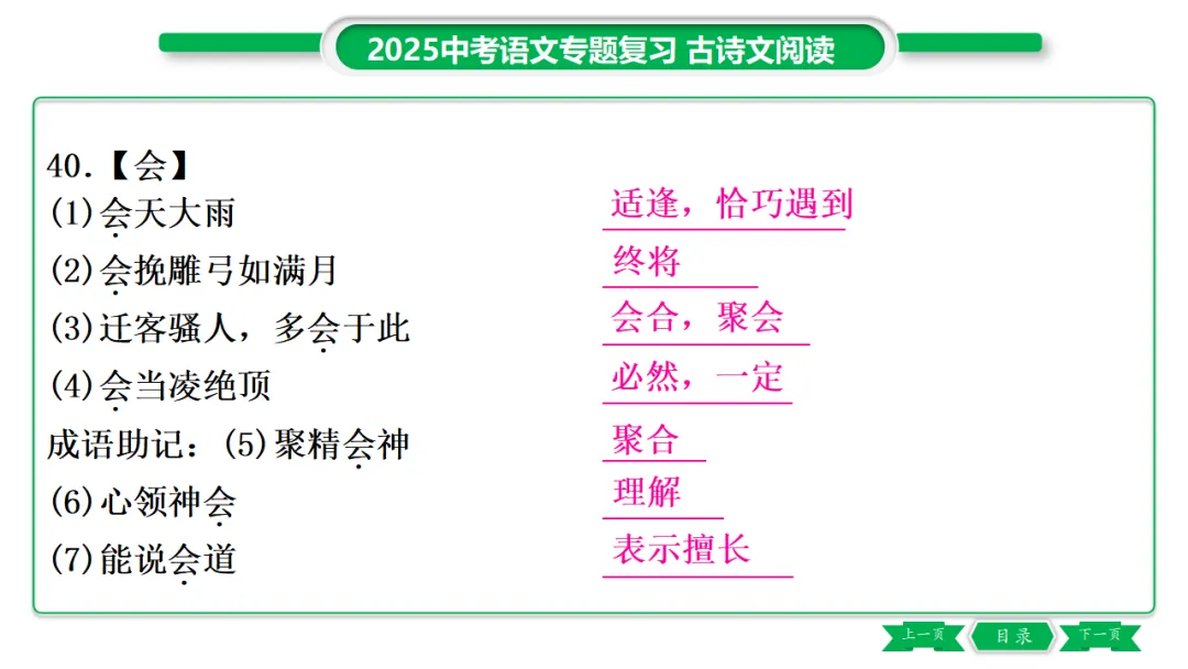 2026年中考专题复习:150个文言实词ppt 第50张