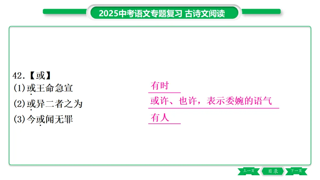 2026年中考专题复习:150个文言实词ppt 第52张