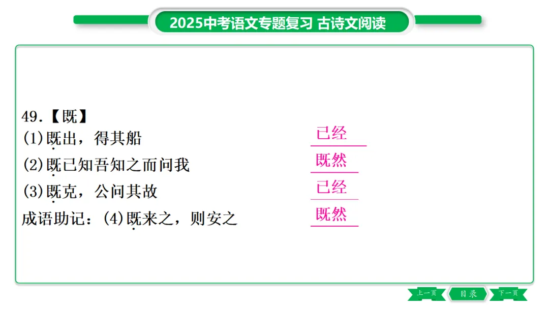 2026年中考专题复习:150个文言实词ppt 第60张