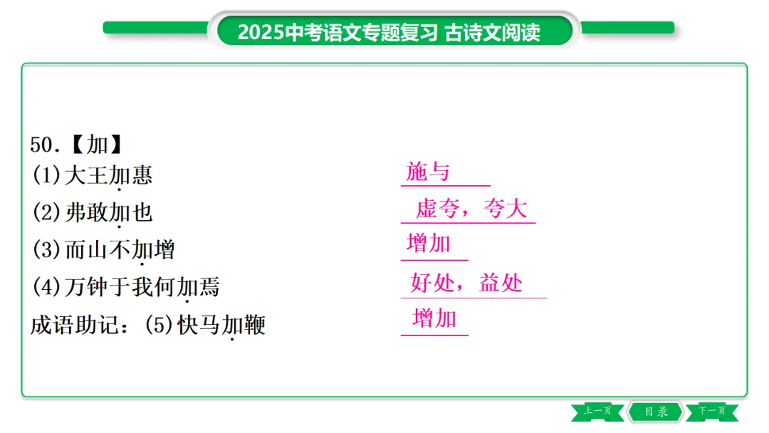2026年中考专题复习:150个文言实词ppt 第61张